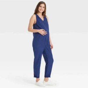 Nines by Hatch Blue Jumpsuit XL